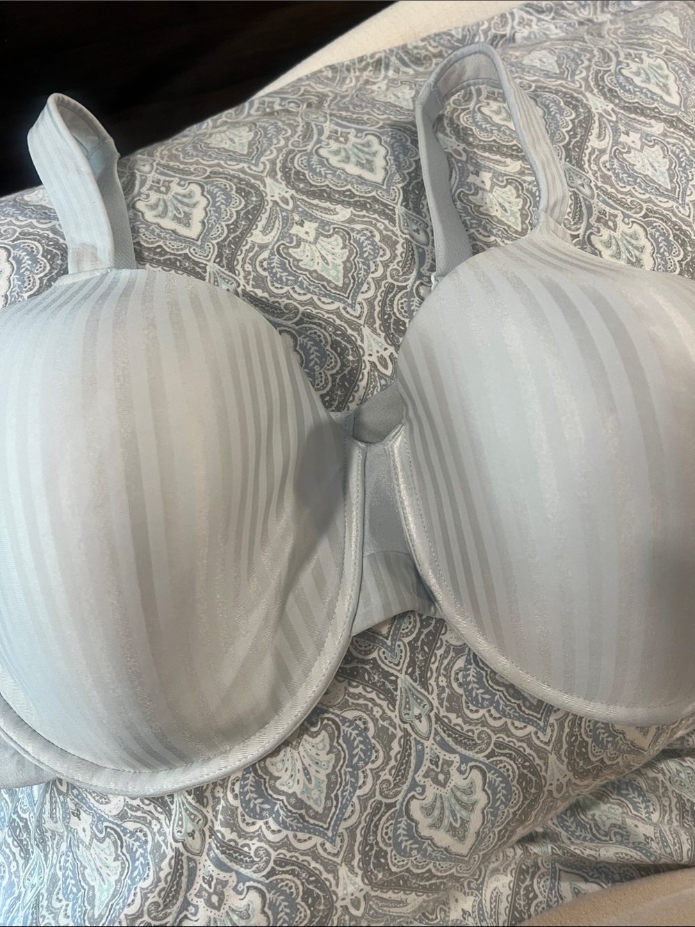 Playtek ladies Light blue T-Shirt Bra - Smooth Underwire Support size 42 DD